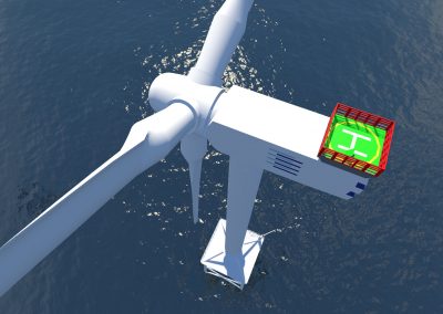 Virtuelle Offshore-Windenergieanlage