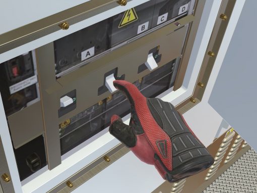 Virtual Hand and Tool Interaction in Training Prototypes for Engineers